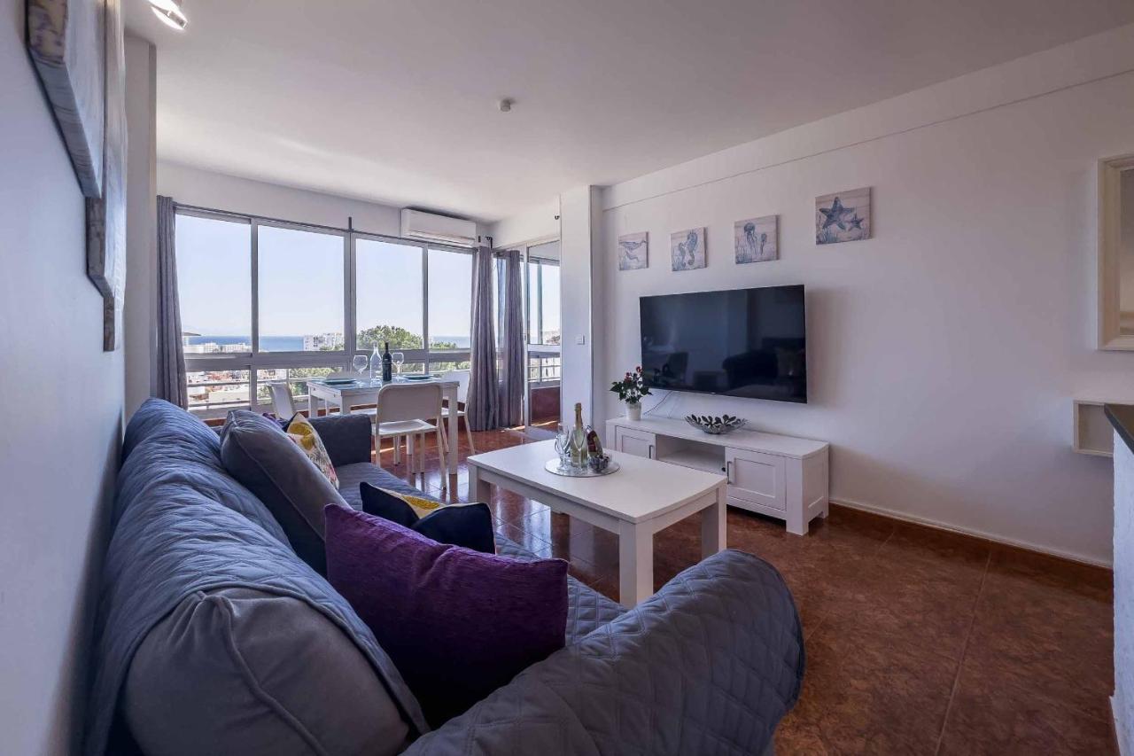 Apartamento Acogedor, Terraza, Piscina Y Mar Benalmádena Esterno foto