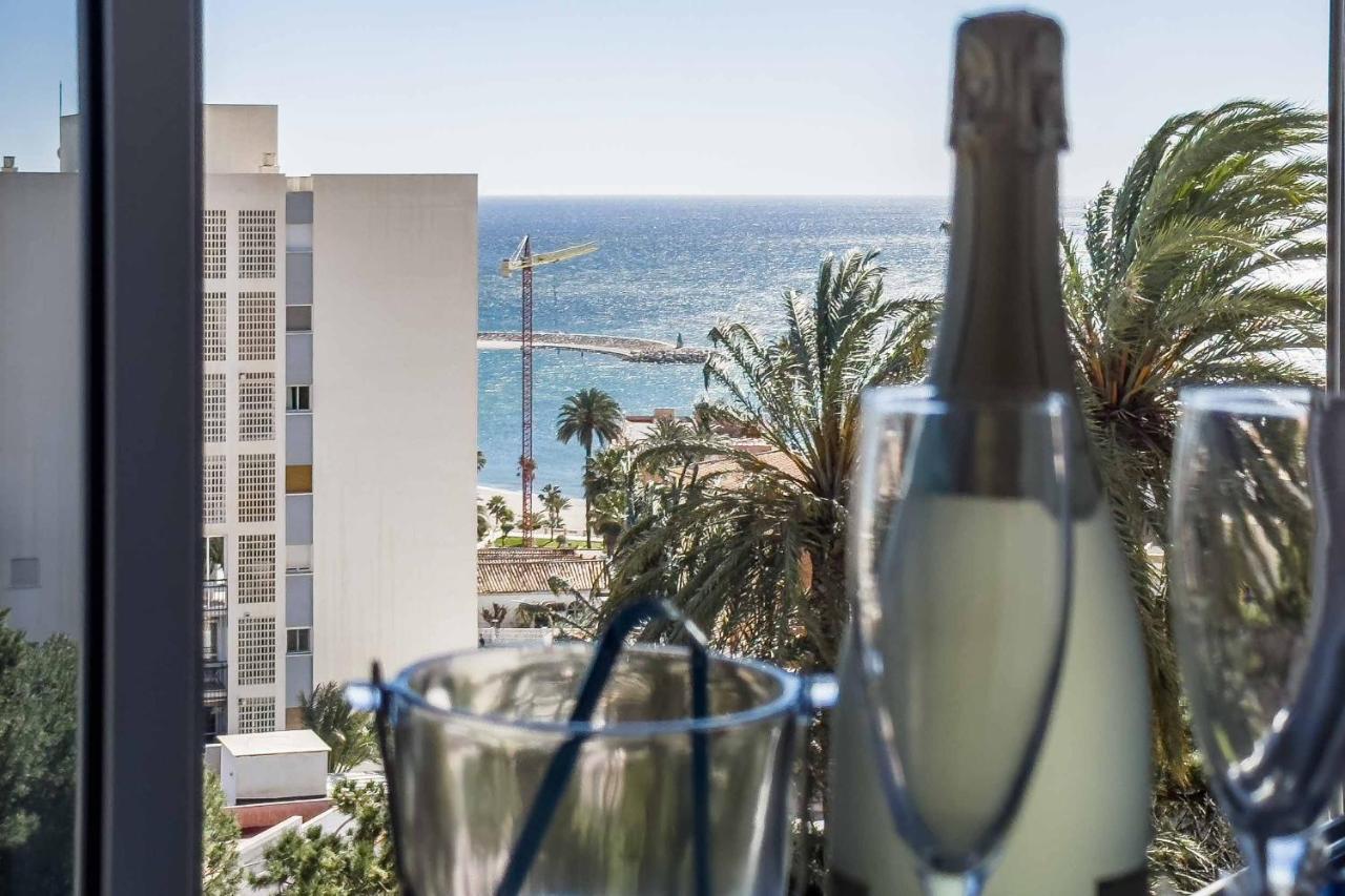 Apartamento Acogedor, Terraza, Piscina Y Mar Benalmádena Esterno foto