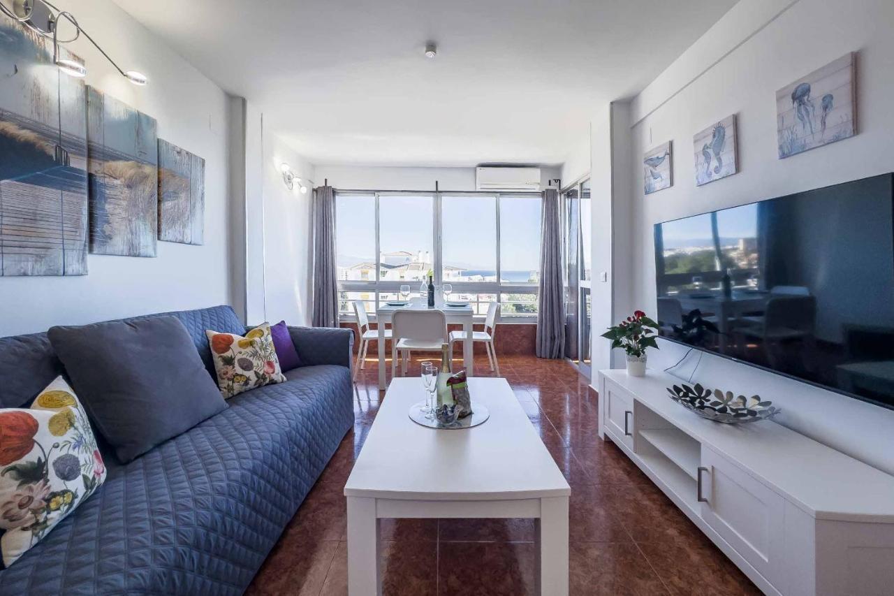 Apartamento Acogedor, Terraza, Piscina Y Mar Benalmádena Esterno foto